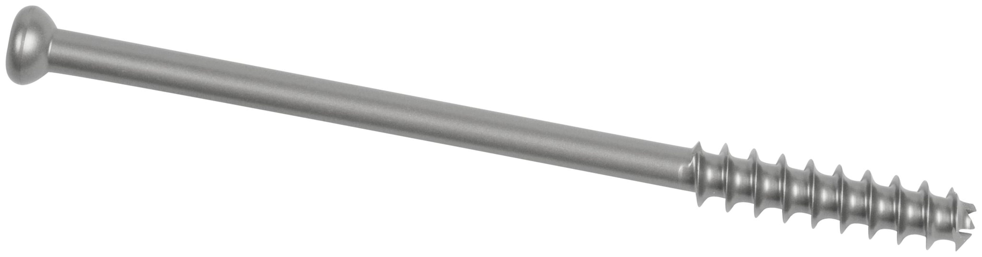 Low Profile Screw, Titanium, 6.7 mm x 95 mm, Cannulated, 28 mm Thread