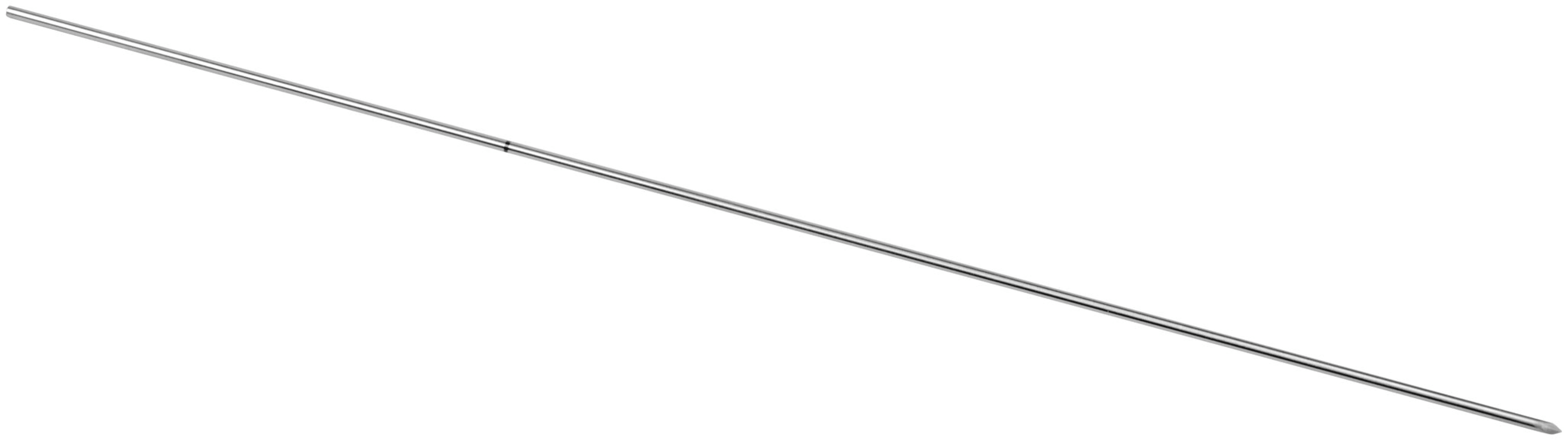 Guidewire with Trocar Tip, Nonthreaded, 2.4 mm (.094"), 12"