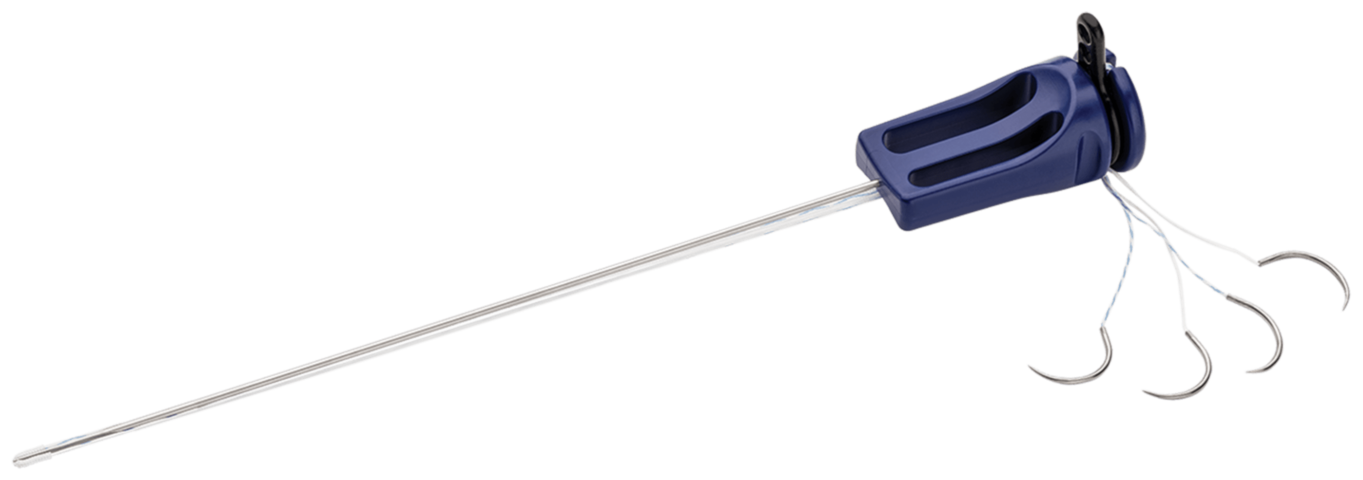 DX FiberTak-Softanker, doppelt beladen mit 0.9 mm SutureTape (weiß/blauund weiß) mit Nadeln, VE5