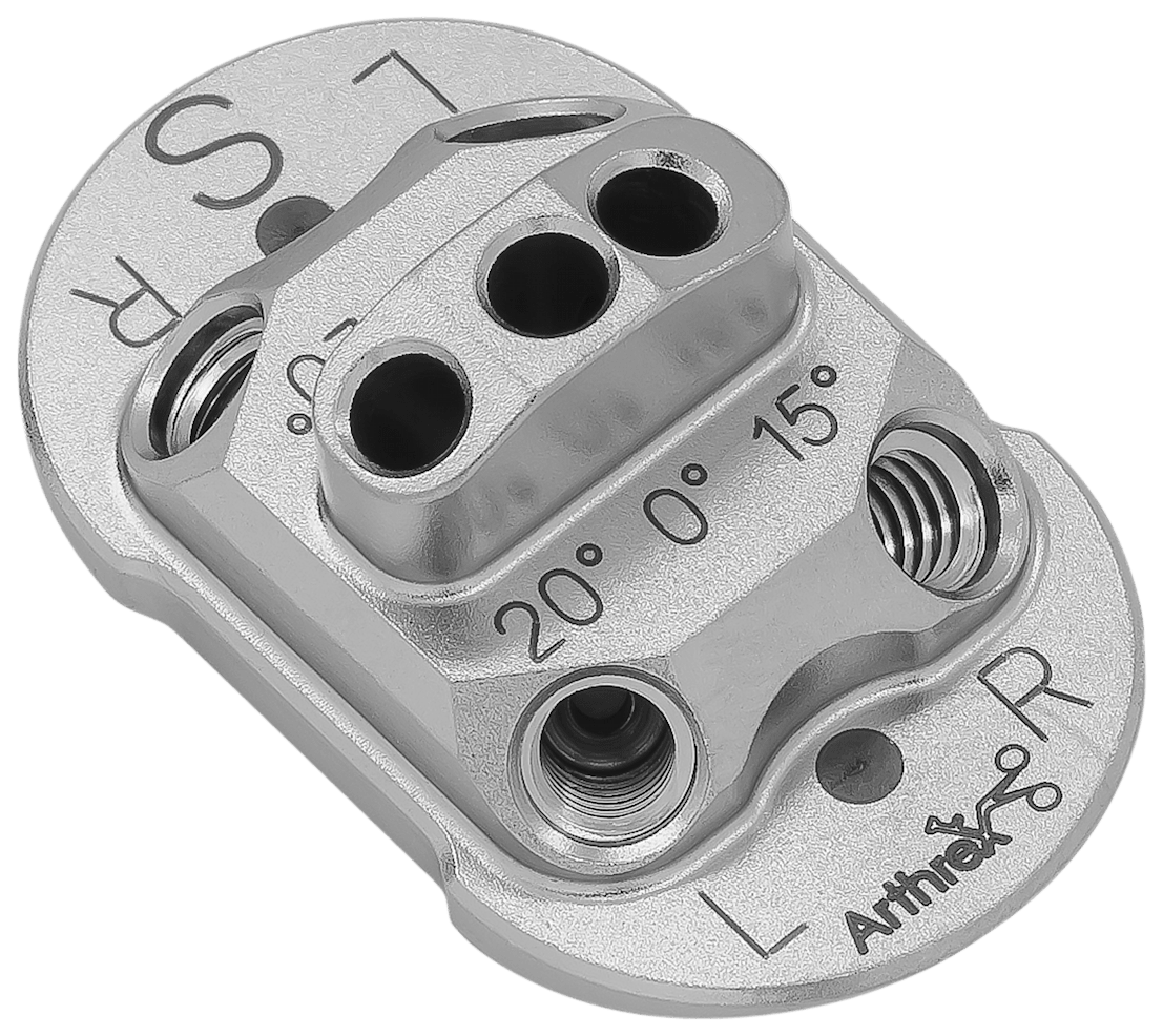 Drill Guide, Glenoid, Small, 15°, 0° and -20°