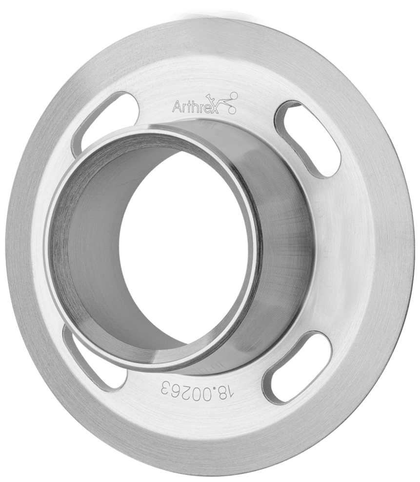 Arthrex ECLIPSE Trunnion, Slotted, TPS and CaP Coated, 37 mm