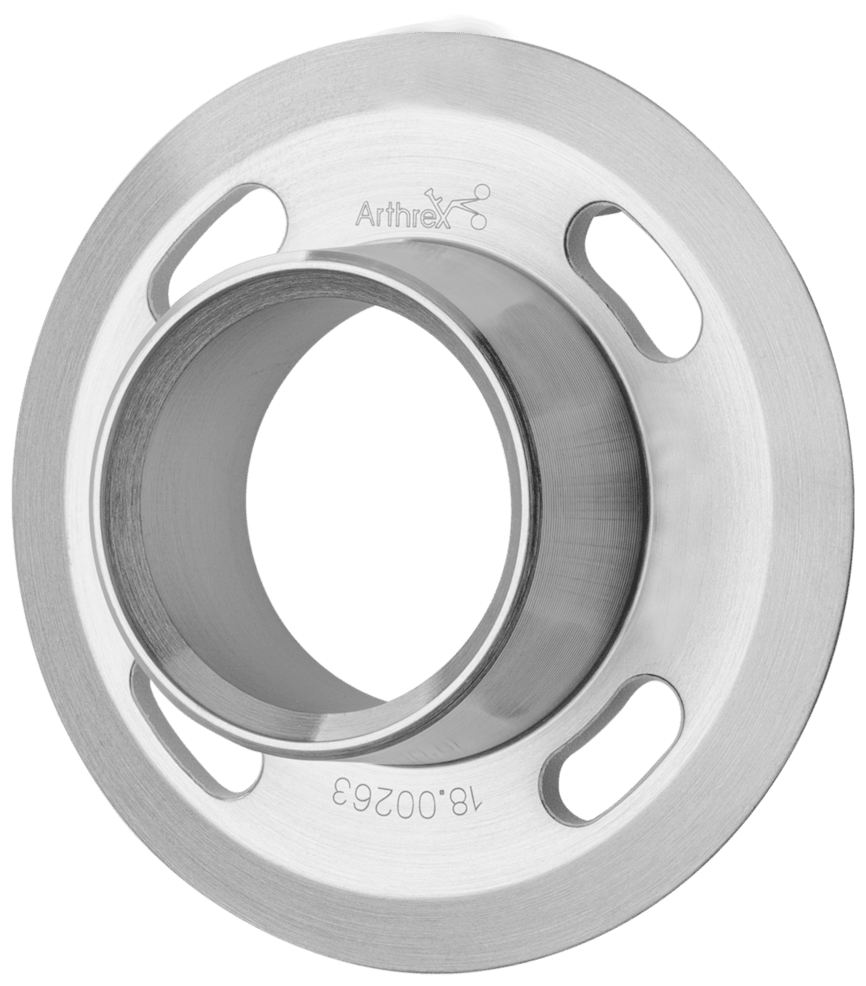 Arthrex ECLIPSE Trunnion, Slotted, TPS and CaP Coated, 41 mm