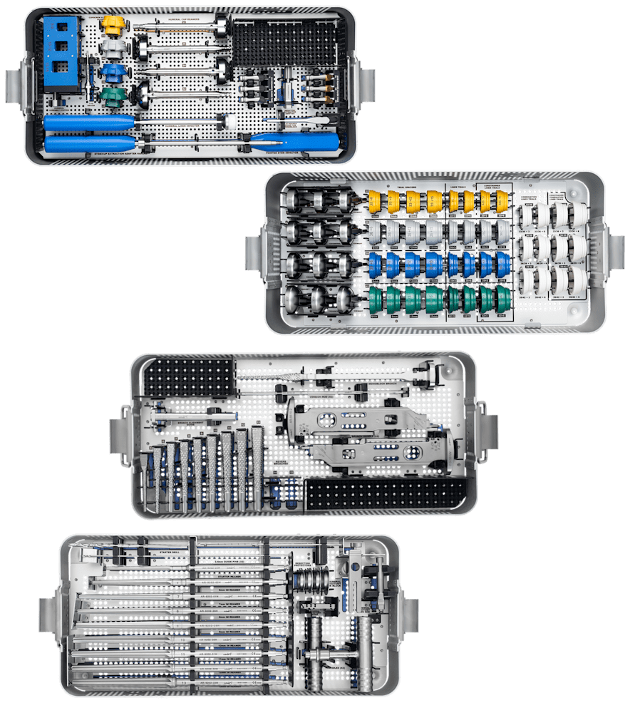 Univers Revers-Humerusinstrumentenset