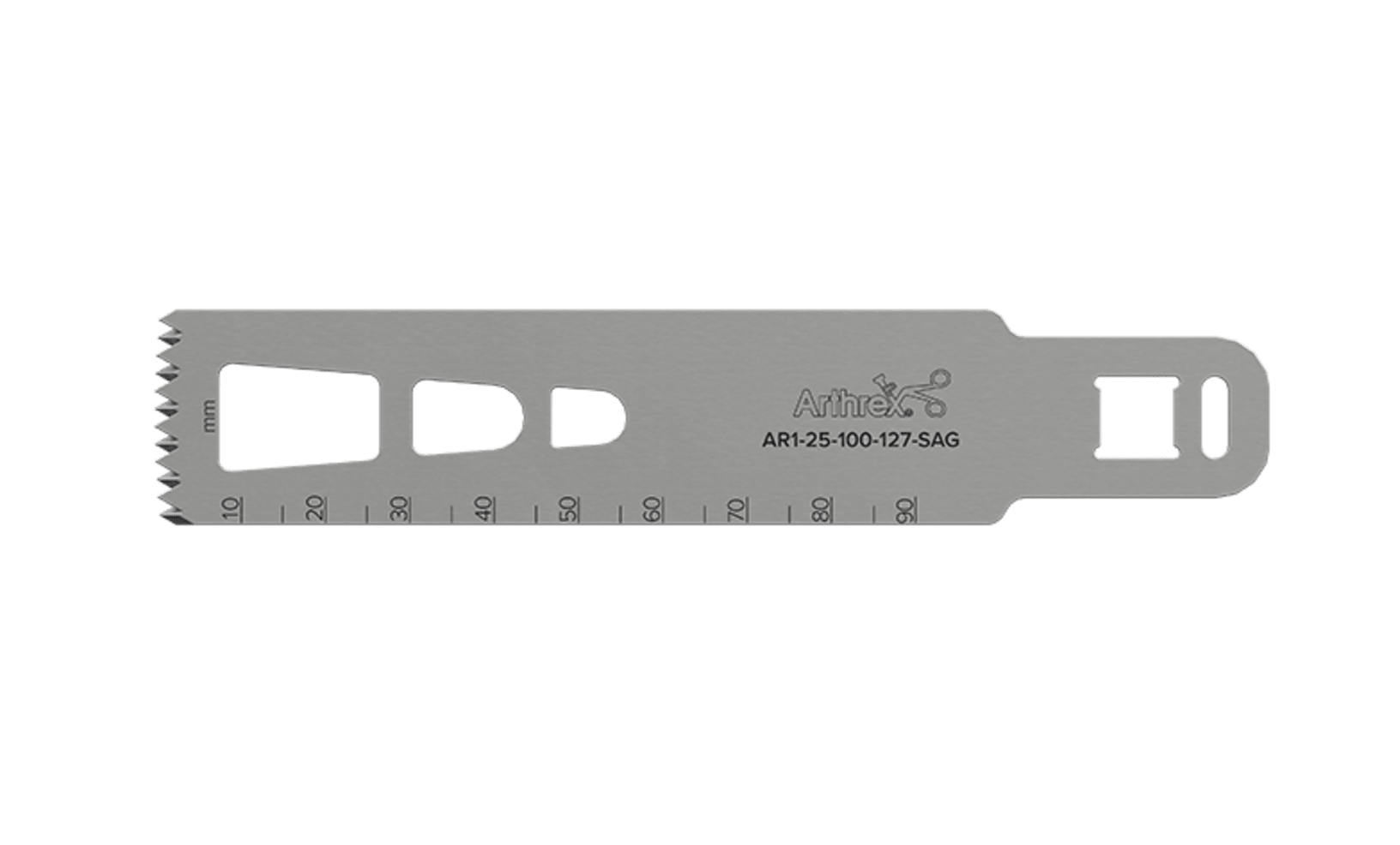 Large Bone Sagittal Blade 100 x 25 x 1.27 mm