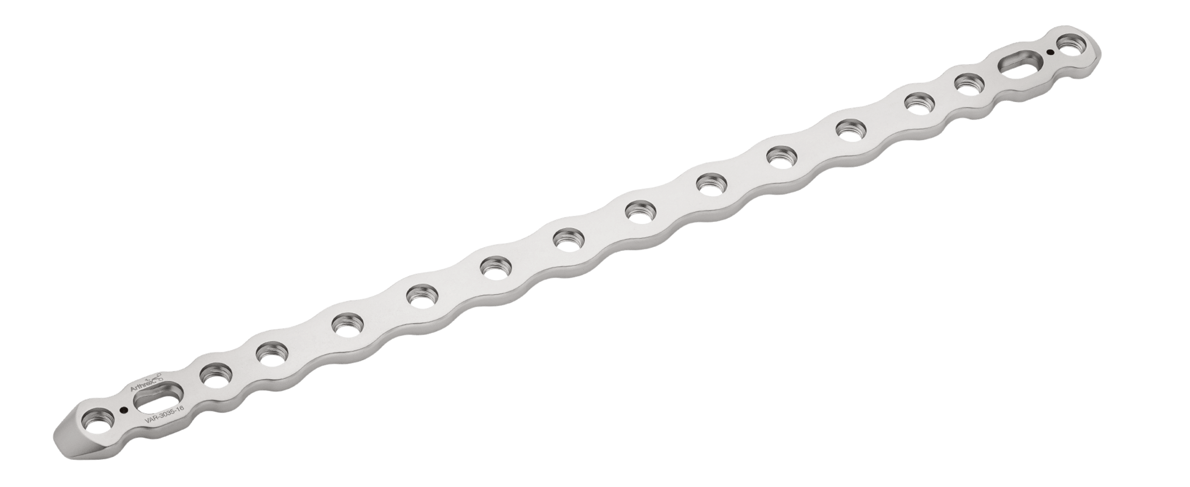 Straight Plate, SS, 3.5mm, 16 Hole