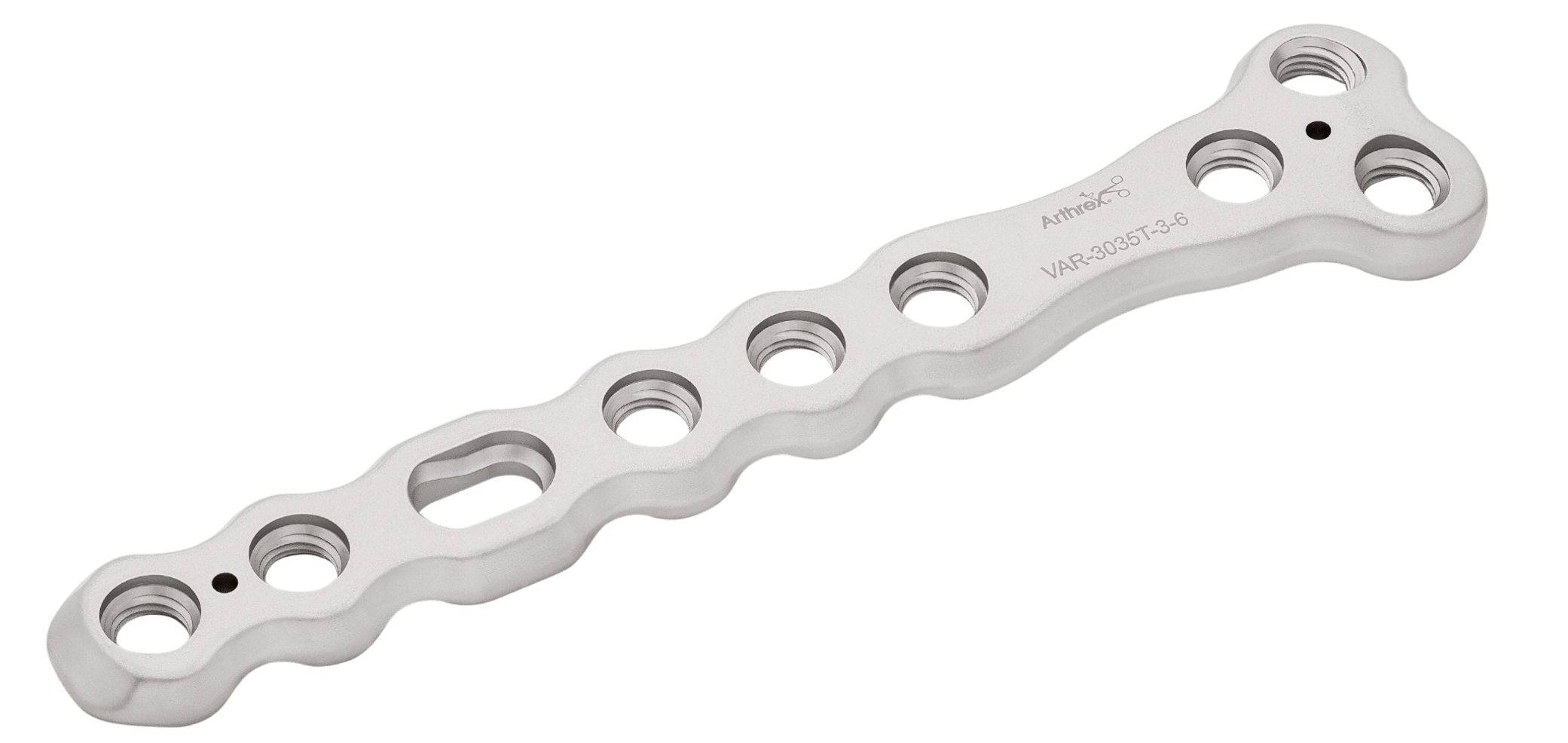 T-plate, SS, 3.5mm, 3-hole/ 6-hole