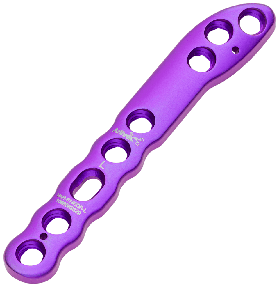 Distal Radial Plate, Titanium, 3.0 mm, Lft