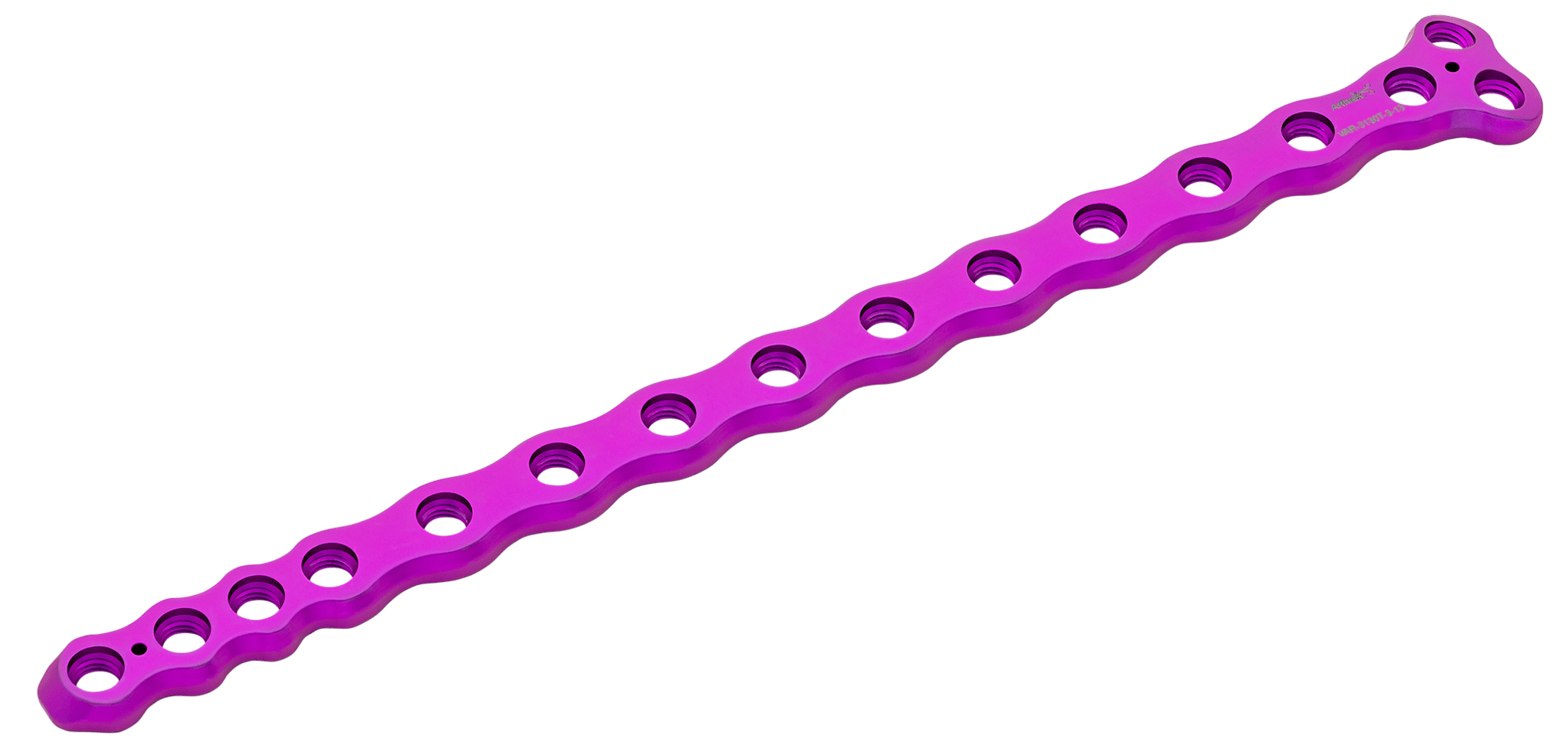 T-Plate, Titanium, 3.0 mm, 3-Hole / 13-Hole