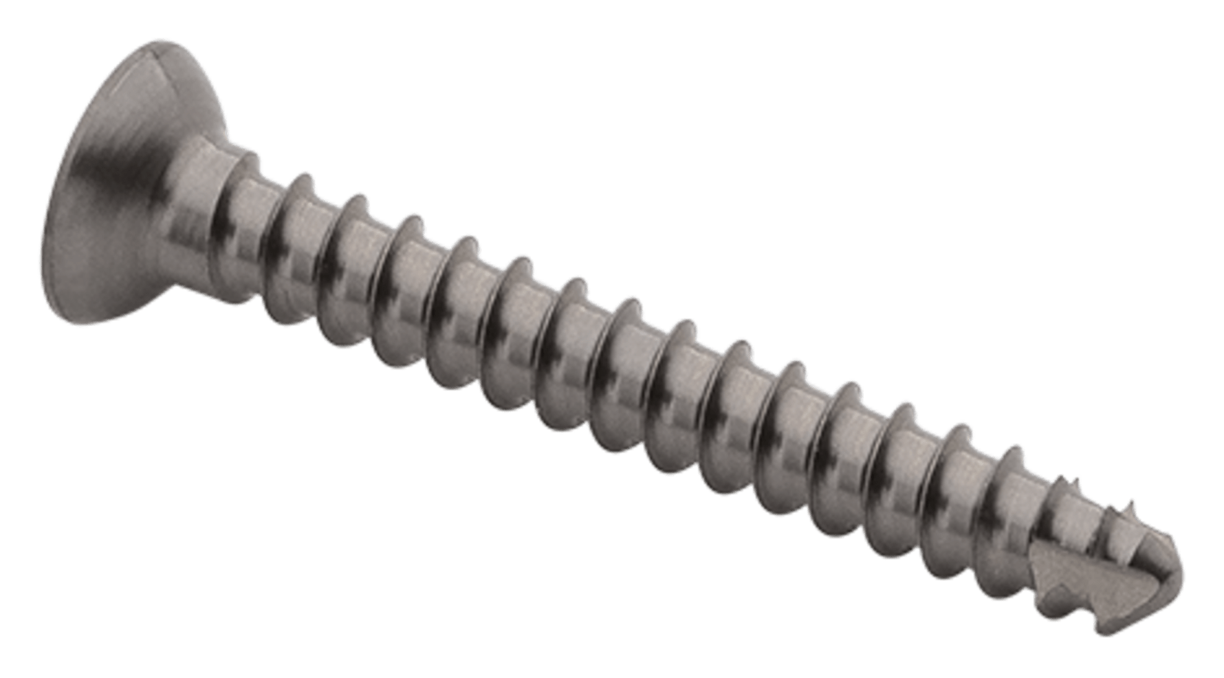 Low-Profile Cortical Screw, Titanium, 1.6 x 12 mm