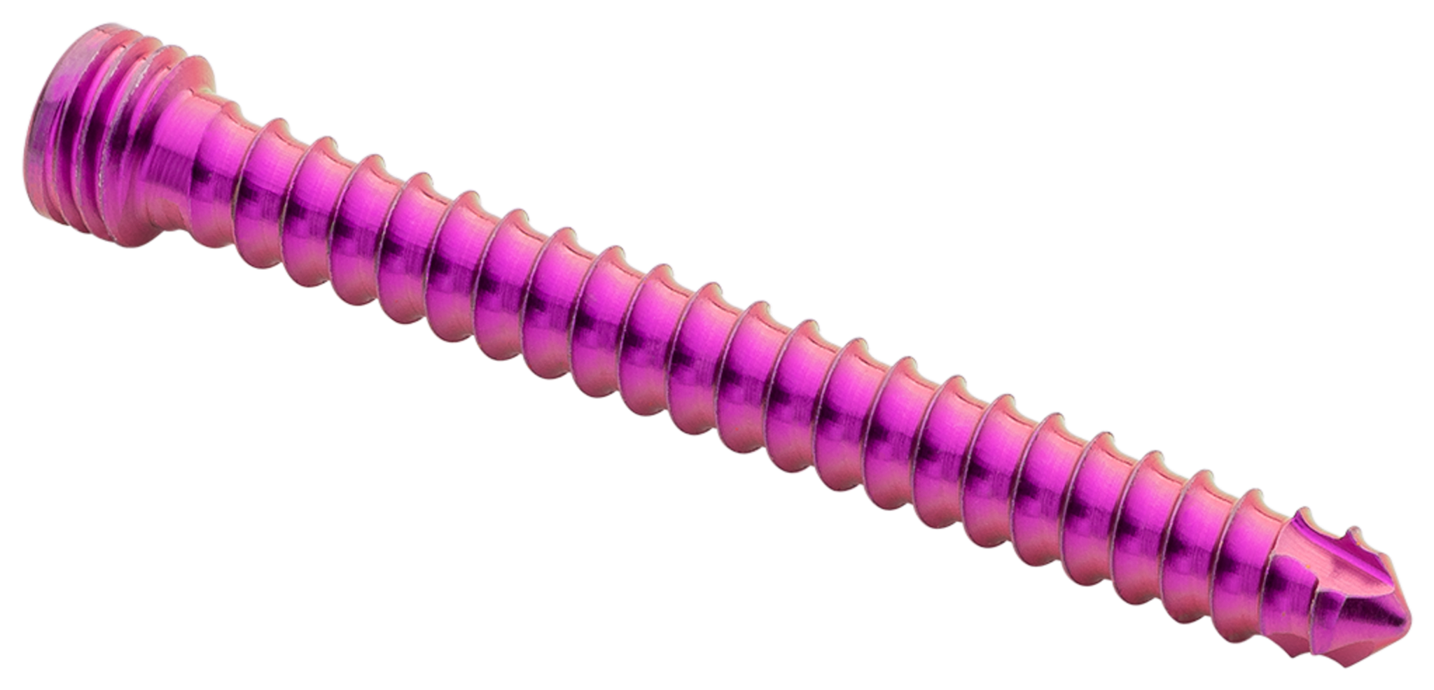 Winkelstabile Schraube, Low Profile, Titan, 3.0 mm x 30 mm, Vet