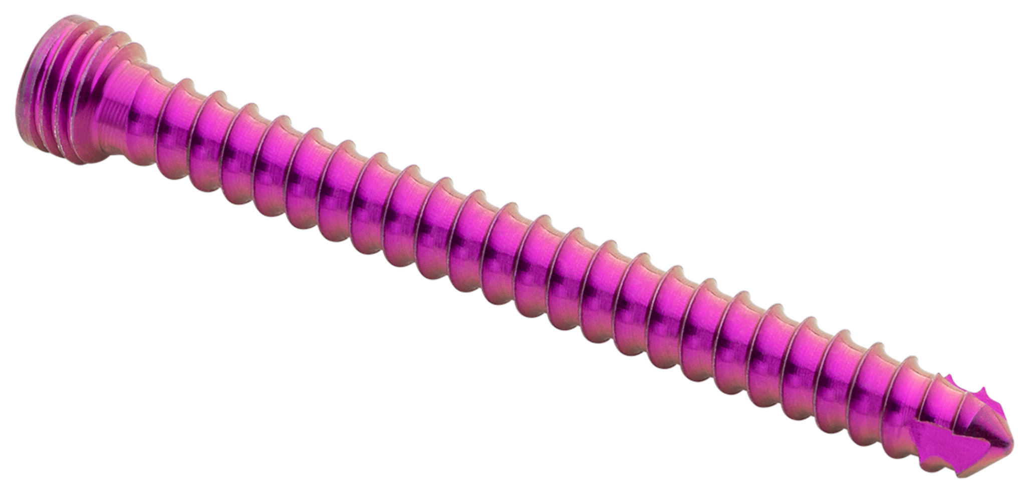 Winkelstabile Schraube, Low Profile, Titan, 3.0 mm x 32 mm, Vet