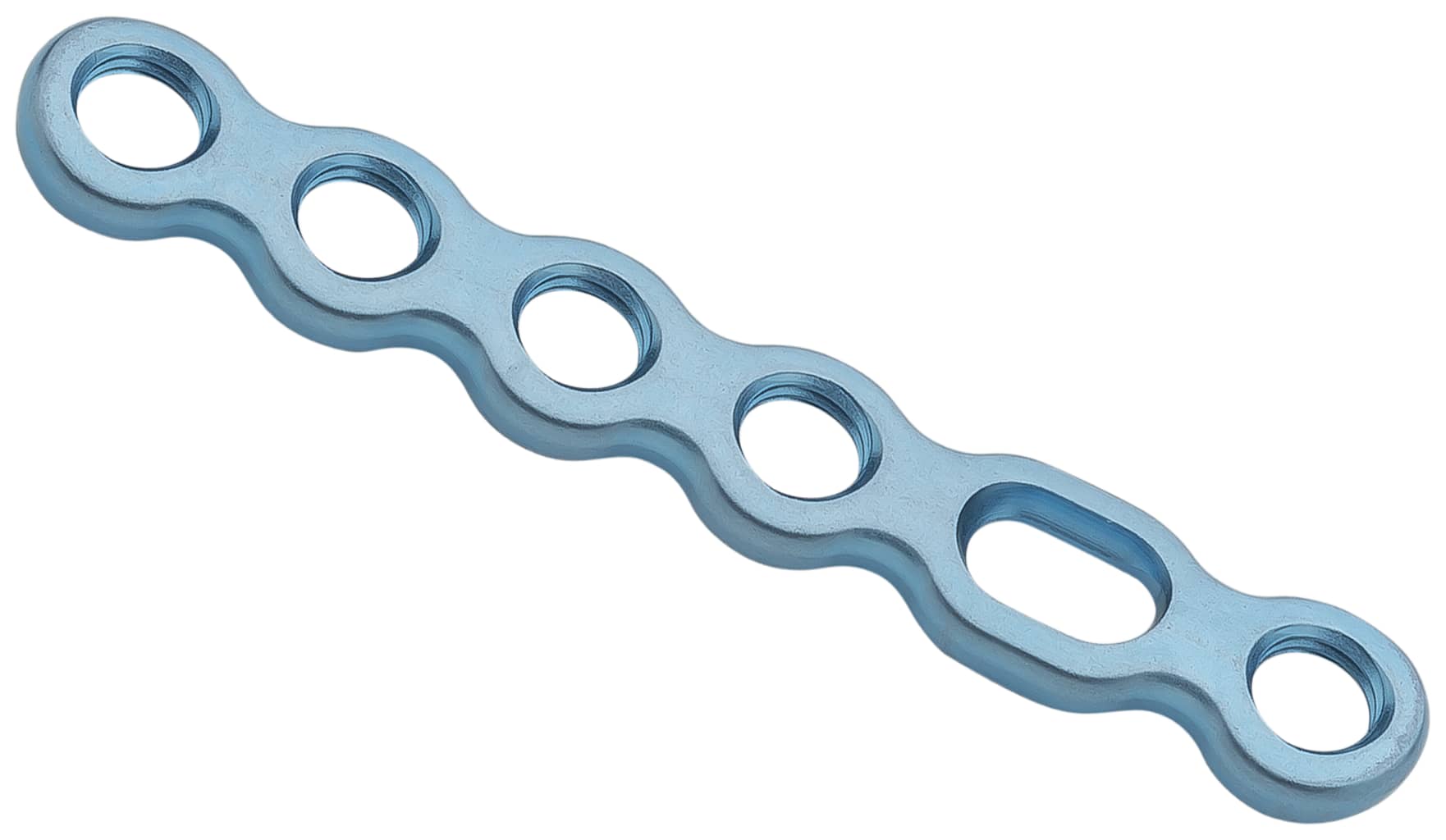 Arthrex - Low Profile Straight Plate, 2.4 mm, 6-Hole - AR-8952MS-06
