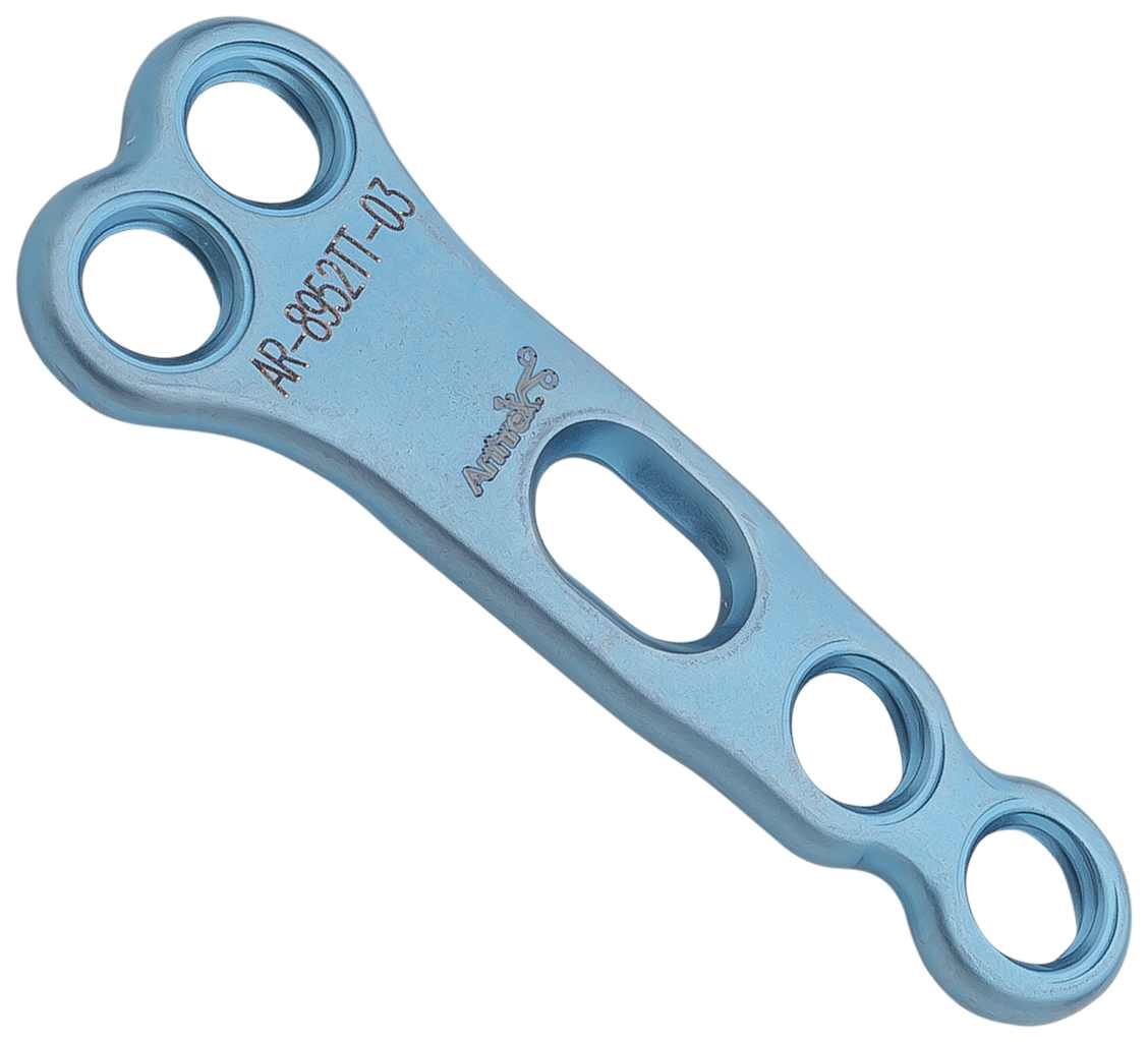 Arthrex - Low Profile T-Plate, 3-Hole, Titanium, 3.0 mm - AR-8952TT-03