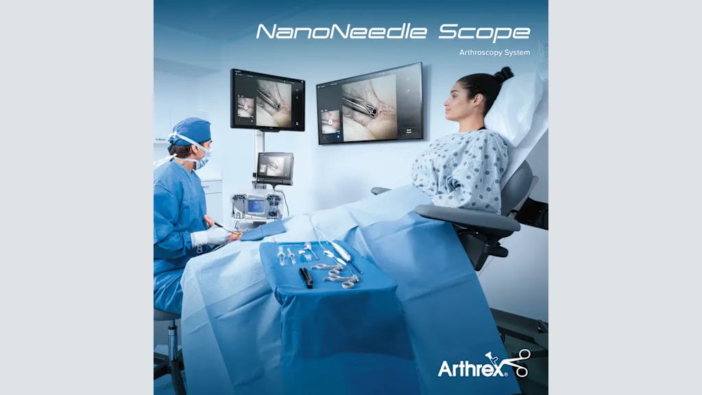 NanoNeedle Scope Arthroscopy System