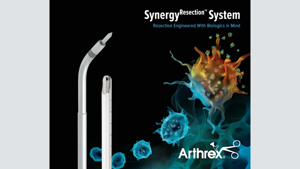 Synergy<sup>Resection™</sup> System: Resection Engineered With Biologics in Mind