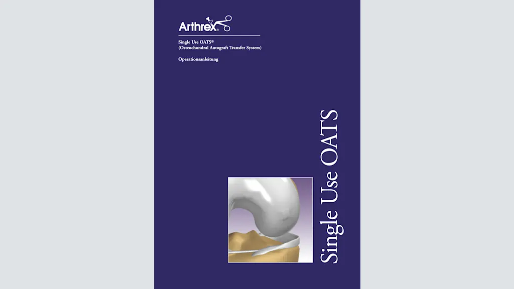 Single Use OATS® (Osteochondral Autograft Transfer System)