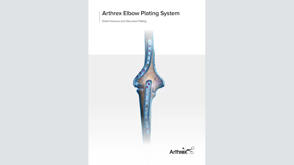 Arthrex Elbow Plating System Distal Humerus and Olecranon Plating