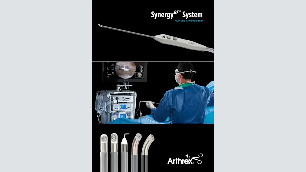 Synergy<sup><i>RF</i>™</sup> HCP Value Analysis Brief