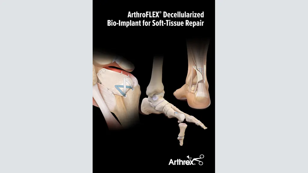 ArthroFLEX® Decellularized Bio-Implant for Soft-Tissue Repair