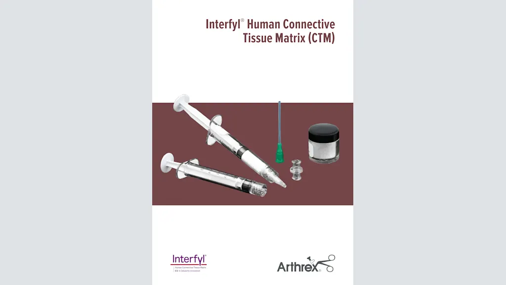 Interfyl® Human Connective Tissue Matrix (CTM)