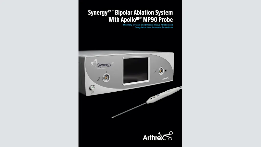 Synergy<sup><em>RF</em>™</sup> Bipolar Ablation System with Apollo<sup>RF®</sup> MP90 Probe