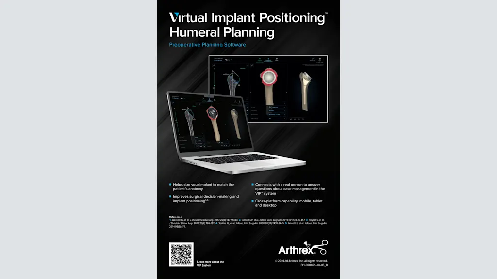 Virtual Implant Positioning™ Humeral Planning