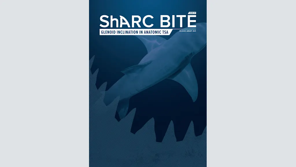 ShARC BITE - Glenoid Inclination In Anatomic TSA