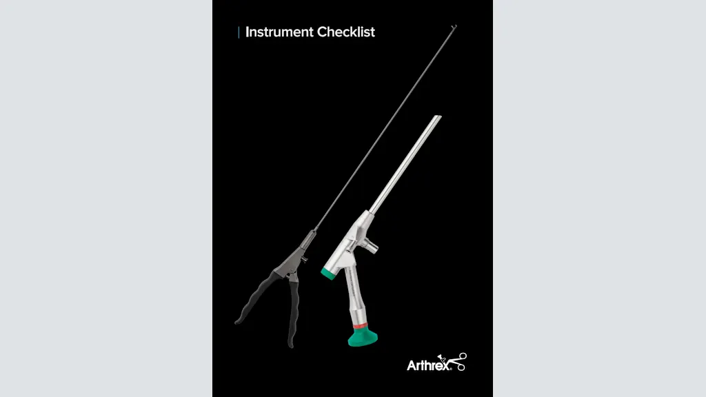 Instrument Checklist