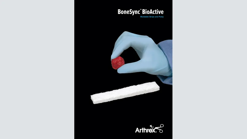 BoneSync™ BioActive Moldable Strips and Putty