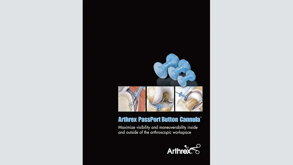 Arthrex PassPort Button Cannula™