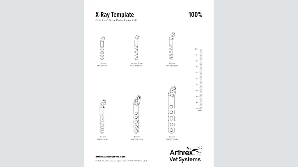OrthoLine™ Distal Radial Plates
