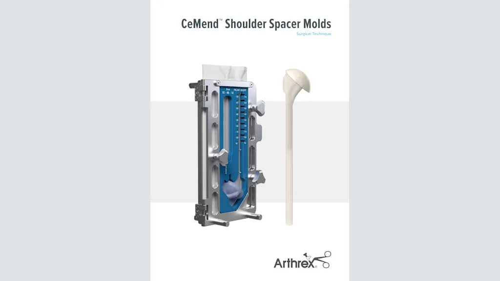 CeMend™ Shoulder Spacer Molds