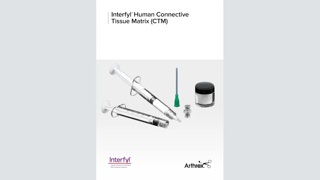 Interfyl® Human Connective Tissue Matrix (CTM)