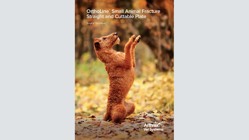 OrthoLine™ Small Animal Fracture Straight and Cuttable Plate