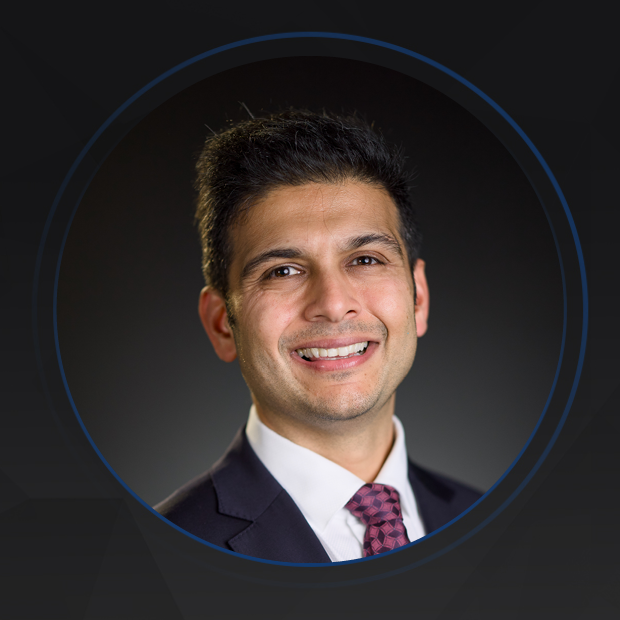 Professional headshot of Dr Vishal Pai.